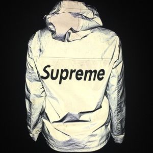 supreme windbreaker reflective